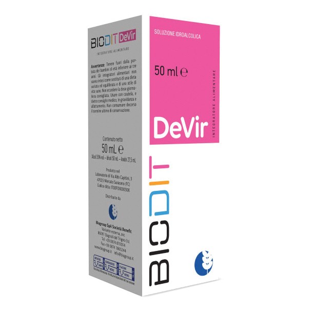 Biodit DeVir 50 ml Integratore: Ritrova la tua Energia Naturale Ora