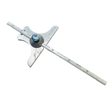 Starrett No. 236 Depth Angle Gauge Gage 6" Rule 0-60 Degrees - USA