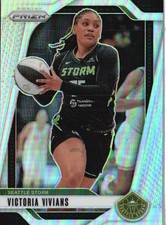 2024 Panini Prizm WNBA #69 Victoria Vivians Silver Prizms