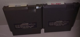 Bases Loaded 1 and 2 NES MLB Pro Baseball Simulator Lot Of 2 Nintendo Games