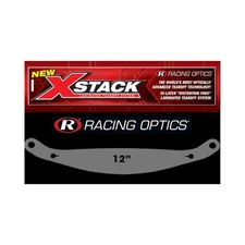 Racing Optics 10252C Helmet Tearoffs - ST5 Series - Large Tab - 2mm - Clear