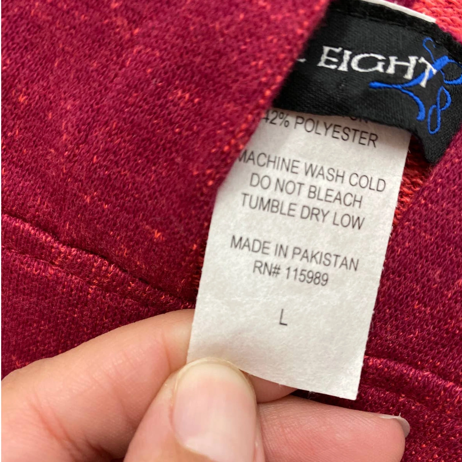 VETEMENTS Felpa con cappuccio Level Eight donna viola rosa arancione nuova grande con cappuccio