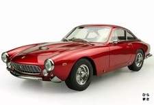 1/18 Scale Ferrari 250 Lusso Burgundy Diecast Car Detailed Model TOP124D
