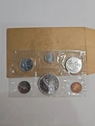 1962 Canadian Proof-like Mint Set 6 Coin Set With Envelope 80% Silver