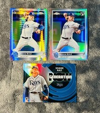 Shane Baz 2022 Topps Chrome Silver & Prism Refractor - Generation Now Refractor