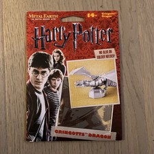 Image of Metal Earth Harry Potter Gringotts Dragon 3D Metal Model Kit