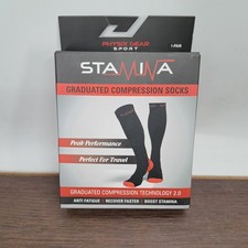 Physix Gear Sport STAMINA Graduated Compression Technology 2.0 Socks S/M