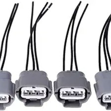 Ignition Coil Connector Plug Wiring Harness Pigtail Replacement 4-Pack