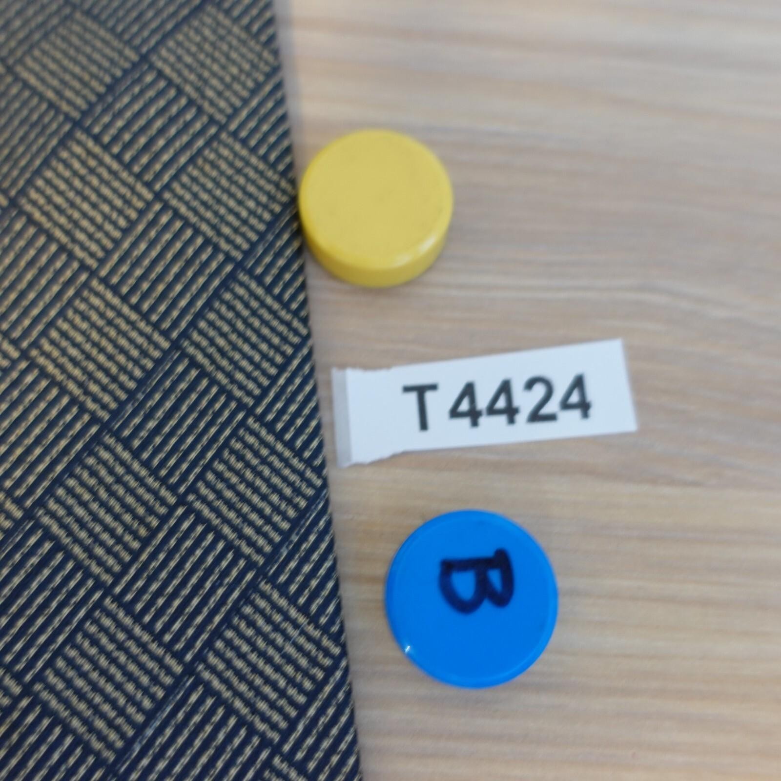 Neck Tie Men Blue Solid Patchwork Silk Formal Dre… - image 9