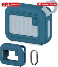 Silicone Cover Case Compatible with JBL Go 4 Ultra Portable Bluetooth Speaker, S
