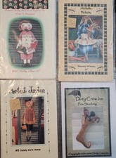MIXED LOT PRIMITIVE SEWING PATTERNS lot 92