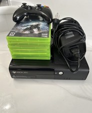 Microsoft Xbox 360 Black 4GB w/ Accessories a...