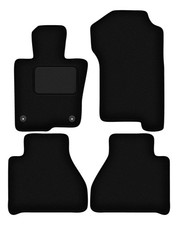Fußmatten Automatten Velours Schwarz für Mercedes X-Classe W470 2017- 4-tlg