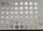 1964-D (Roll OF 50)  ROOSEVELT DIMES UNCIRCULATED CONDITION.  (50 SILVER DIMES)