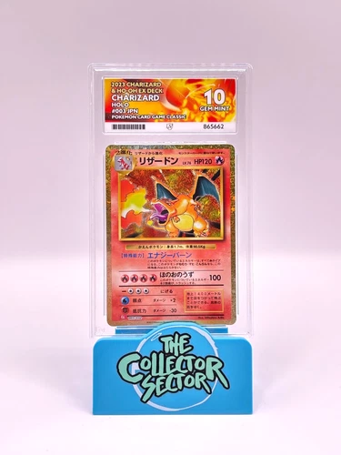 ACE Perfect 10 Charizard Holo Classic 003/032 Ace Label Japanese Graded Card