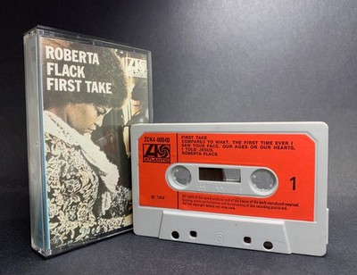 Roberta Flack FIRST TAKE CassetteZCK440040**RARE EARLY 70s UK ISSUE**PAPER LABEL