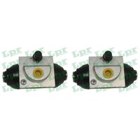 2X Lpr Radbremszylinder Hinten Passend FüR CitroËN C-ELYSEE C3 DS3 Ds Peugeot 20
