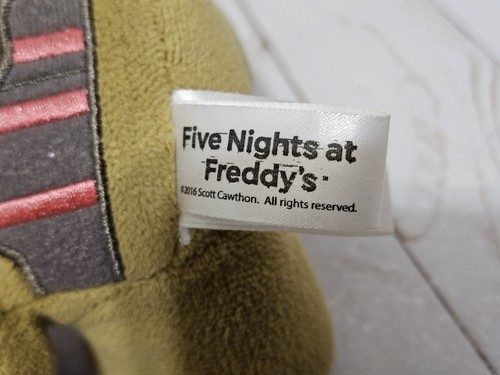 FNAF Five Nights At Freddy’s Springtrap Plush 2016 Funko Authentic 8" - Afbeelding 9 van 11