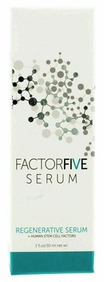 FactorFive Serum Regenerative Serum + Human Stem Cell Factors 1oz/30ml