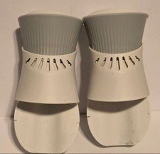 2 Air Wick Plug-in Air Freshener White/Grey Scented Oil Warmer Units