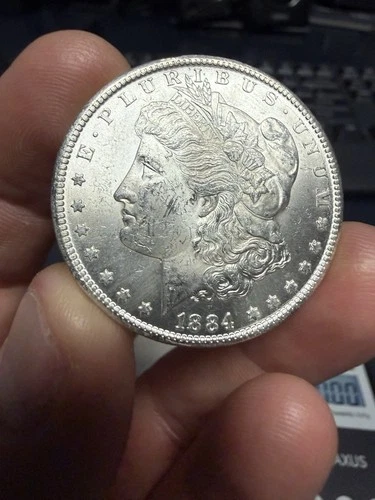 1884 CC SILVER MORGAN DOLLAR PROOFLIKE CARSON CITY
