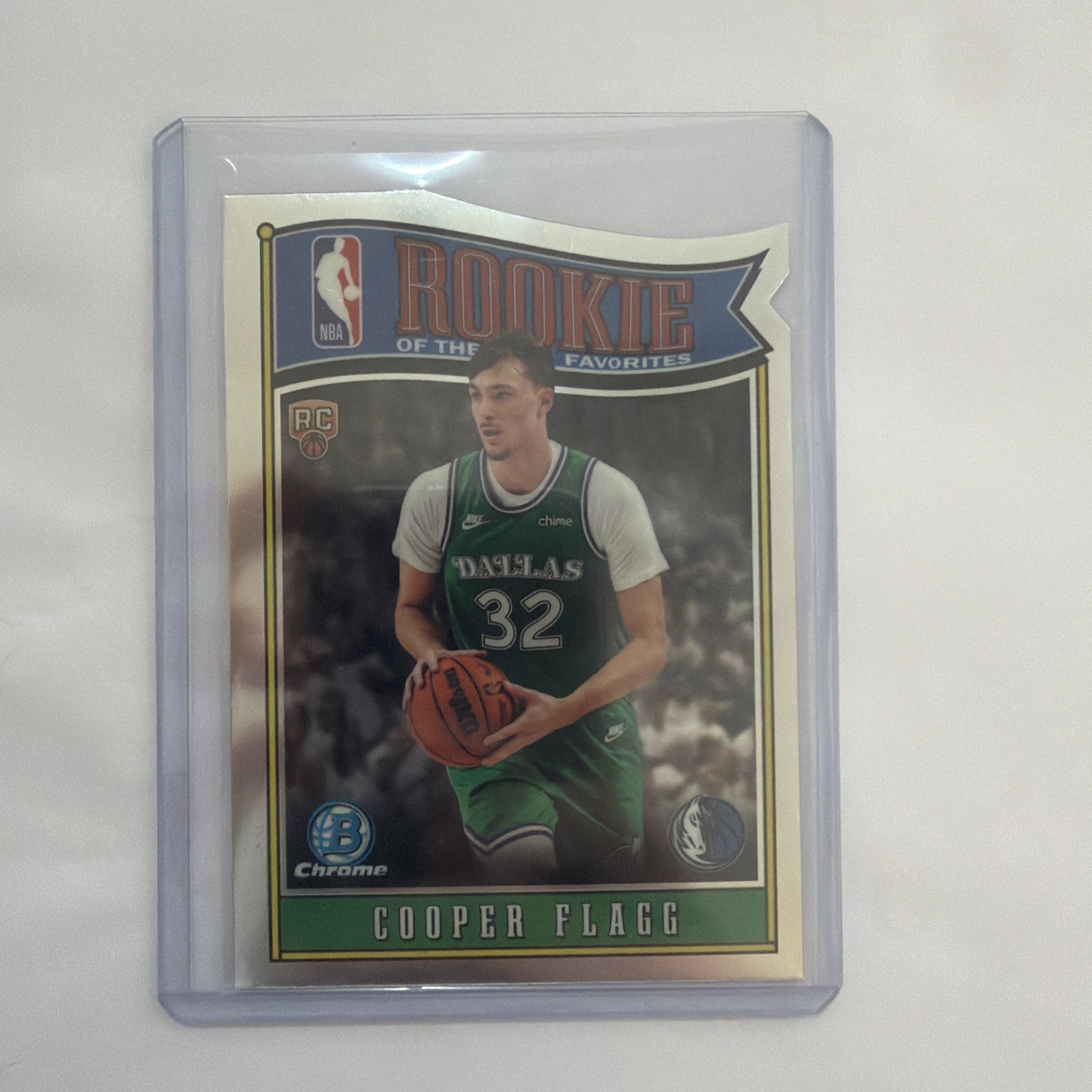 2025-26 Bowman Cooper Flagg RC Rookie of the Year Favorites Die-Cut #RY-1 B