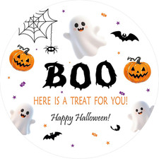 60Pcs Happy Halloween Stickers for Kids 2 Inch