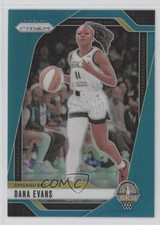 2024 Panini Prizm WNBA Teal Prizm 39/49 Dana Evans #72 8al