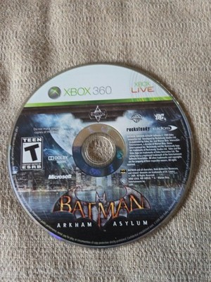 Batman: Arkham Asylum (Microsoft Xbox 360) NO TRACKING - DISC ONLY 415