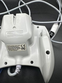 Clean Sega Dreamcast Clear Blue HKT-7700 Controller Working