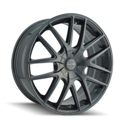 16'' Touren Tr60 16x7 Gunmetal 4x100 4x4.5 Wheel 42mm Rim