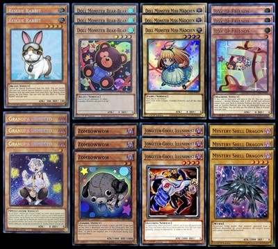 YuGiOh! DOLL MONSTER DECK: DARK VARIANT [52 Cards]