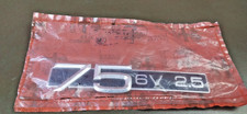 Alfa Romeo 75 Badge Initialen Kofferraum Hinten " 75 V6 2.5 " 60530171