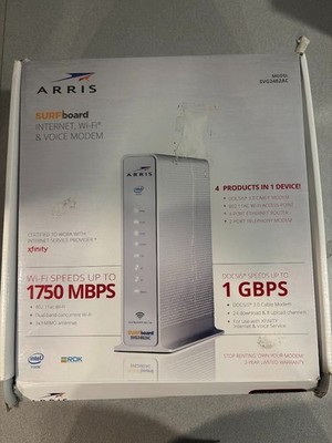 ARRIS SVG2482AC AC1750 Surfboard DOCSIS 3.0 Cable Modem Gateway Router