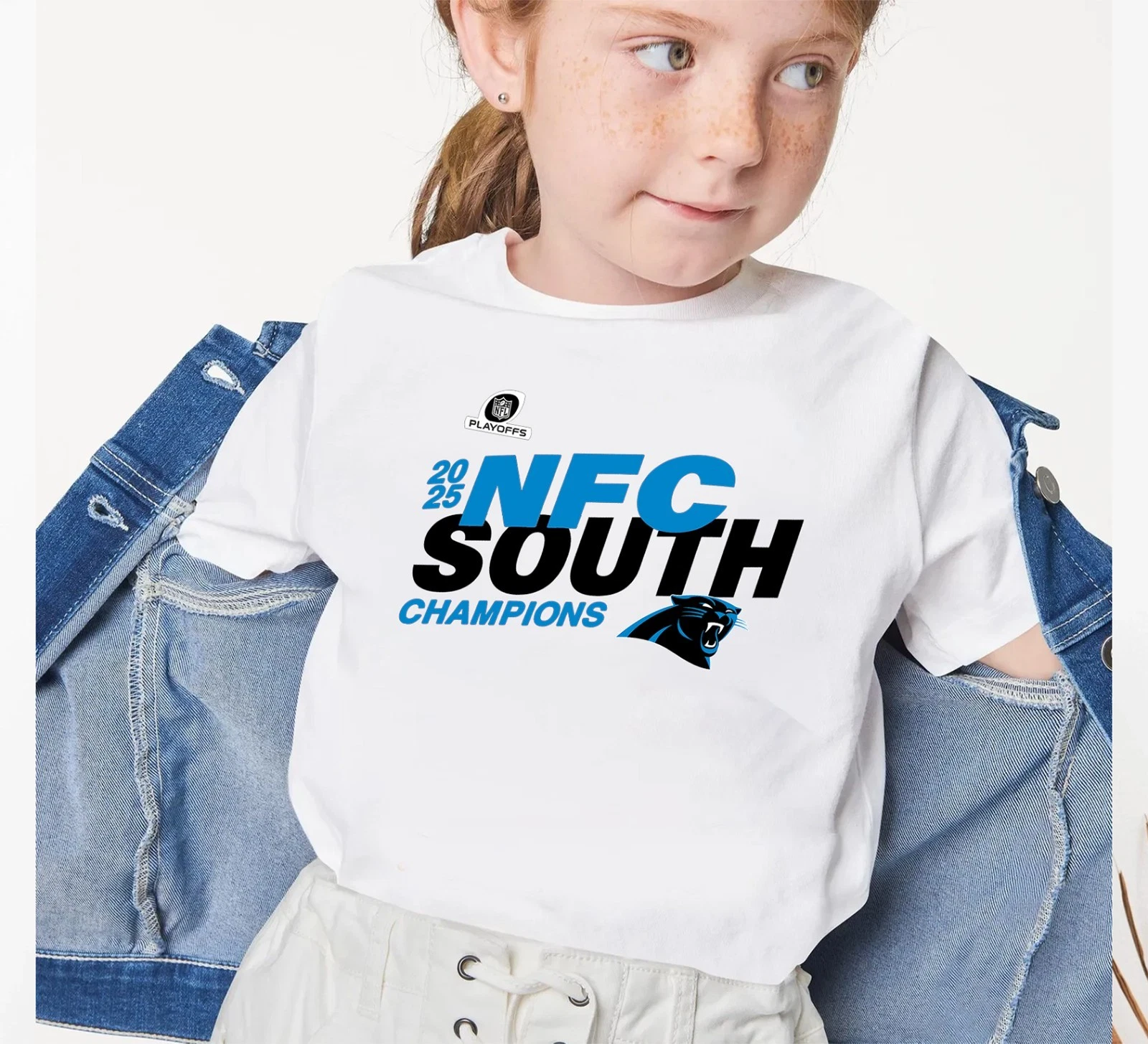NFC South Division Champions Carolina Panthers T-Shirt