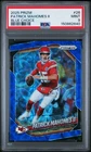 2025 PANINI PRIZM BLUE CHOICE #26 PATRICK MAHOMES II 5/14 PSA 9