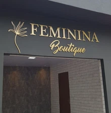 Personalized Acrylic Logo Sign – Indoor Waterproof Business Wall Office Sign