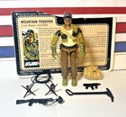 GI Joe Alpine 1985 v1 *100% COMPLETE w/File Card, Near Mint!* Vintage ARAH Nice!