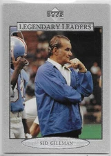 1997 Upper Deck Legends #162 Sid Gillman San Diego Chargers HOF