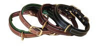 Tory Leather Padded Dog Collar 22 Inch Oakbark on sale Tory Leather Padded Dog Collar 22 Inch Oakbark on sale