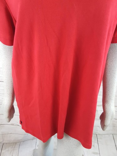 Nautica Mens X Large Red Short Sleeve Polo Shirt - Picture 3 of 5