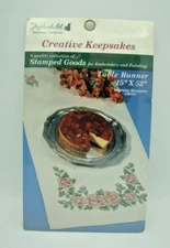 Highland Art Creative Keepsakes Table Runner 15"x52" Magnolia Blossoms #36101