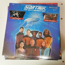 Star Trek The Next Generation Laser - Episodes 117-118 Laserdisc Free Shipping