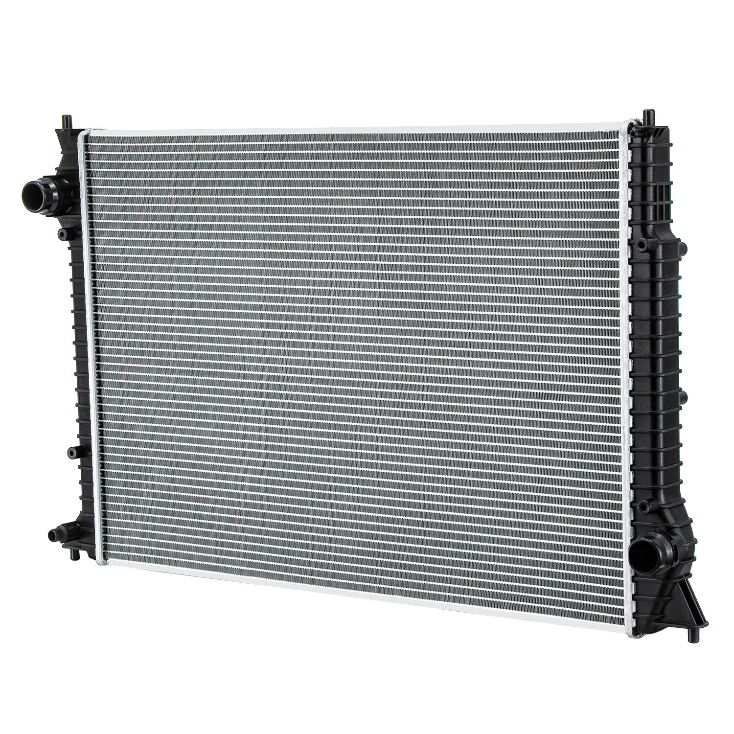 2 Rows Radiator For Bentley Continental Gt Gtc Flying Spur W12 Engine 2004-2011