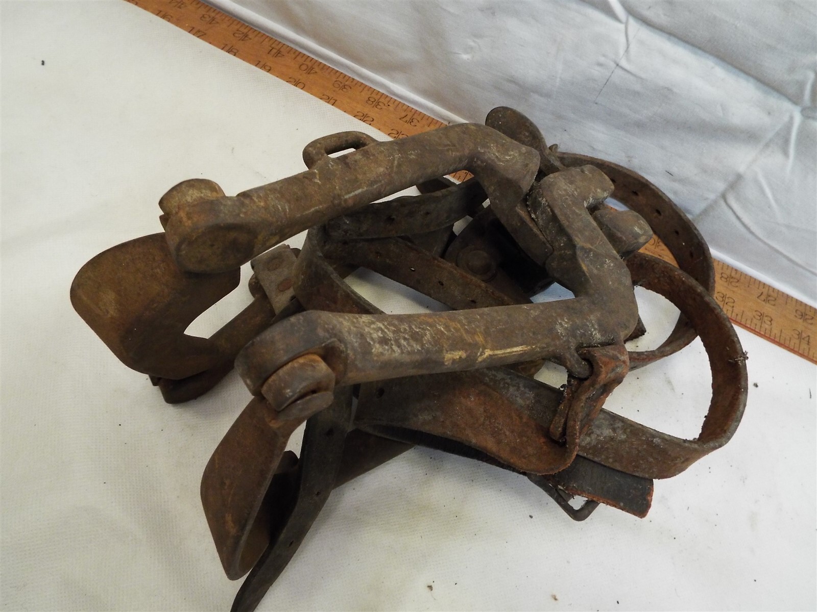 Iron Horse Speculum Veterinarian Bit Tool Equestrian Farm Mouth Dentist