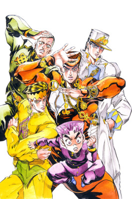 JoJo's Bizarre Adventure Anime Premium POSTER MADE IN USA - ANI338