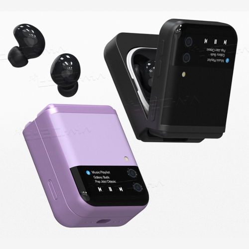 Samsung Galaxy Case Buds Buds 2/ Pro / Live Z Flip 3 Cover Case 4 Color - Picture 3 of 11