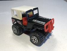 Scatola fiammiferi 3 pollici 1981 Jeep CJ-7 Laredo 4x4 gamma 1/64 pressofusa come nuova sciolta