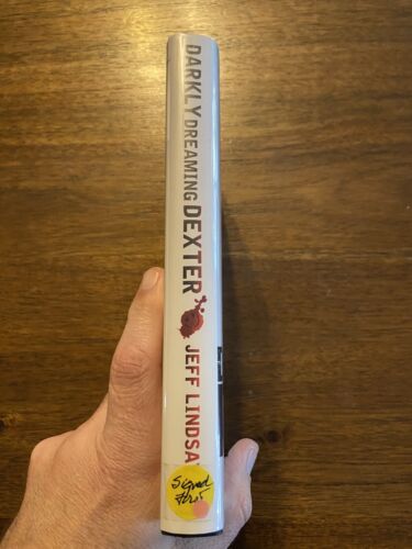 SIGNIERT Darkly Dreaming Dexter von Jeff Lindsay 1. Druckausgabe 2004 HCDJ - Bild 4 von 12