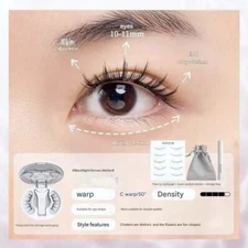 【Wosado】 magnetic eyelashes